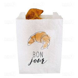 Sacs croissants "Bonjour"